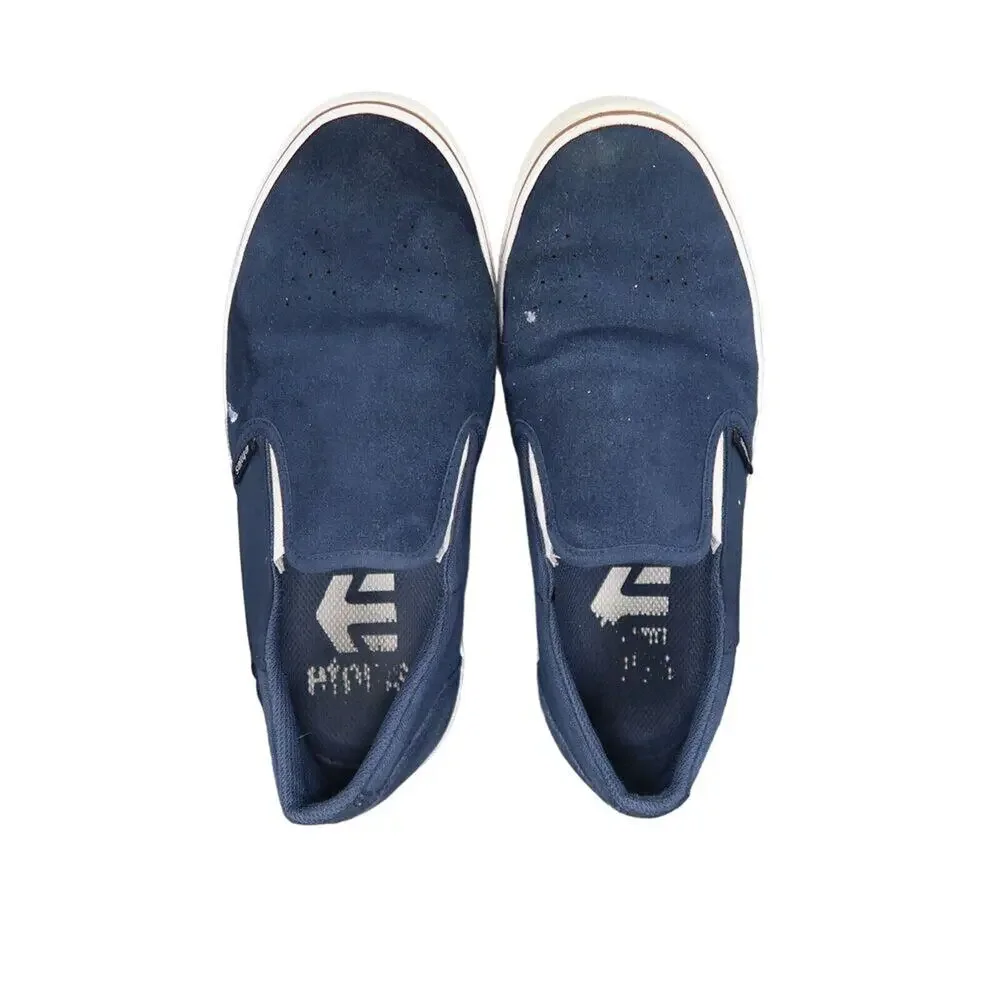 Etnies Shoes Mens 9 Sneakers Marana Slip On Casual Leather Skate Active Blue Low